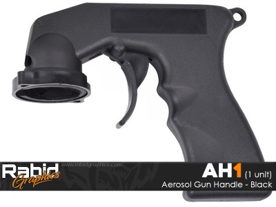 Aerosol Gun Handle - Black