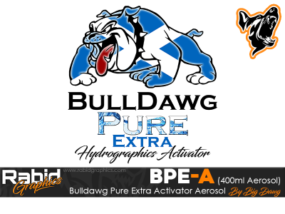 400ml Aerosol Bulldawg Pure Extra Hydrographics Activator