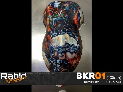 Biker Life - Full Colour (100cm)