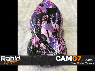 Pink Girlie Camo (100cm)