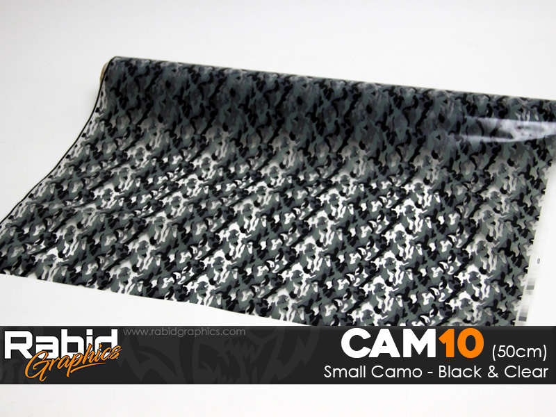 Small Camo - Black & White (50cm)