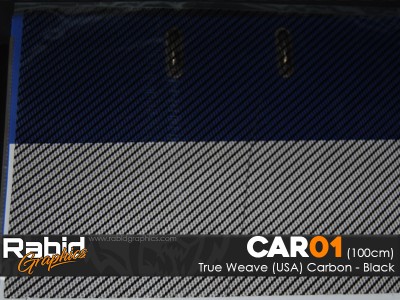 True Weave (USA) Carbon - Black (100cm)