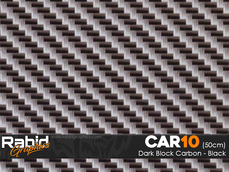 Dark Block Carbon - Black (50cm)