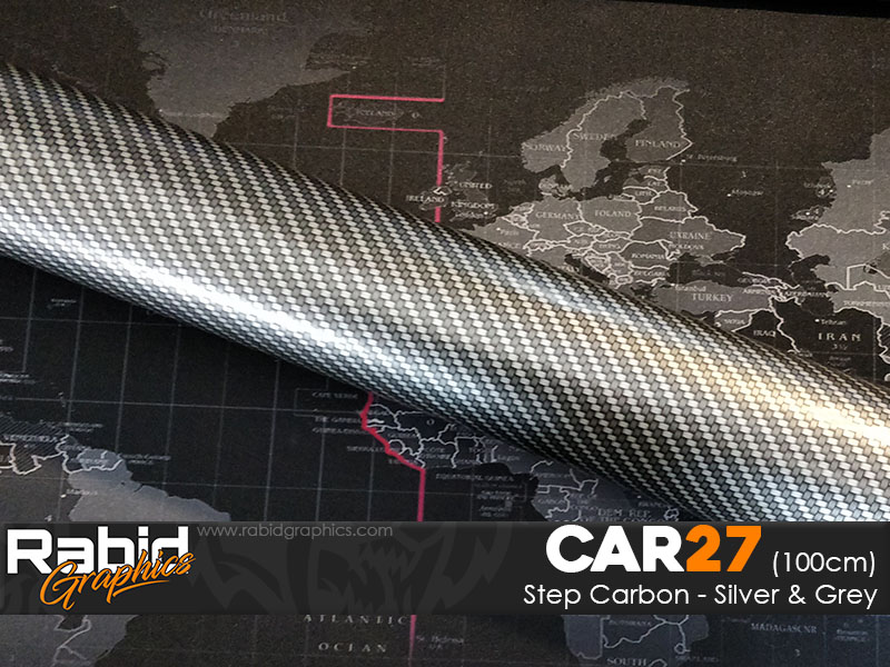 Step Carbon - Silver & Grey (100cm)