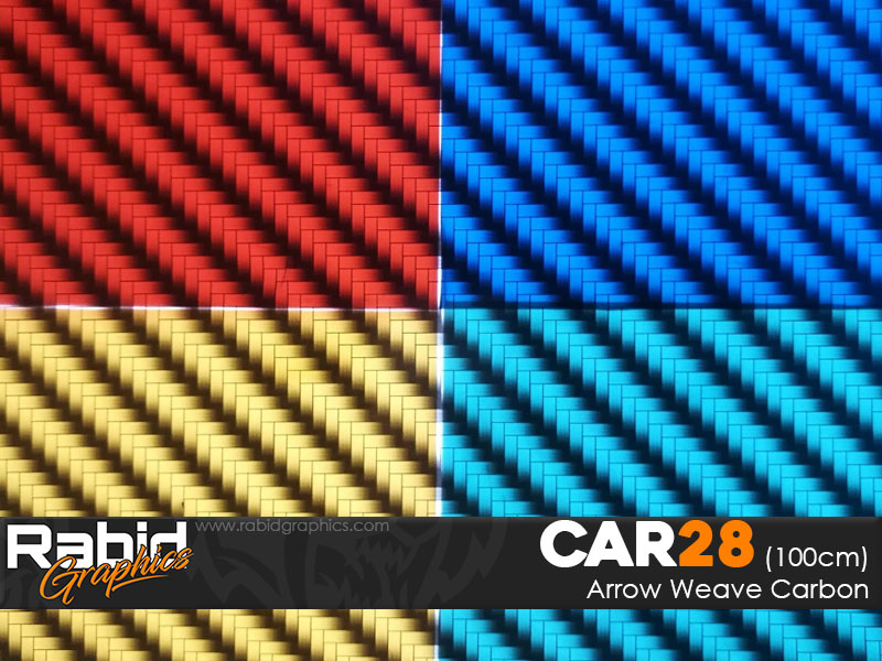 Arrow Weave Carbon (100cm)