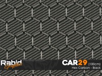 Hex Carbon - Black (100cm)