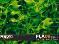 True Fire II - Black & Green (100cm)