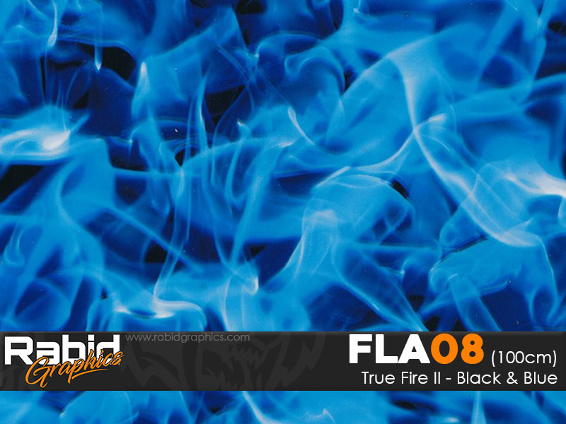 True Fire II - Black & Blue (100cm)