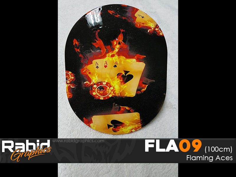 Flaming Aces (100cm)