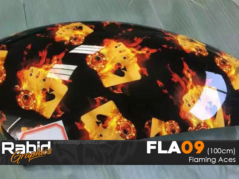 Flaming Aces (100cm)