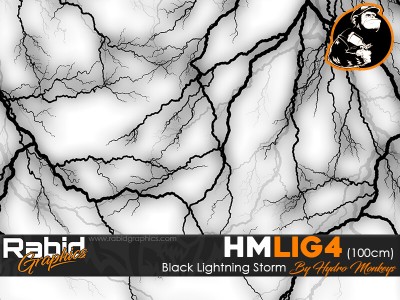 Black Lightning Storm (100cm)