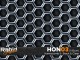 Honeycomb II - Black & Clear (100cm)