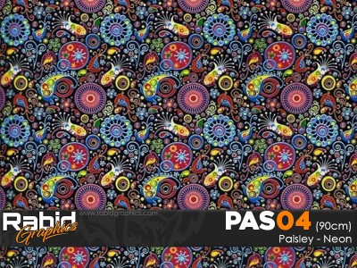 Paisley - Neon (90cm)