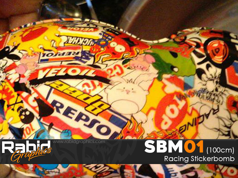 Racing Stickerbomb (100cm)