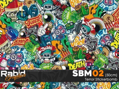 Terror Stickerbomb (50cm)