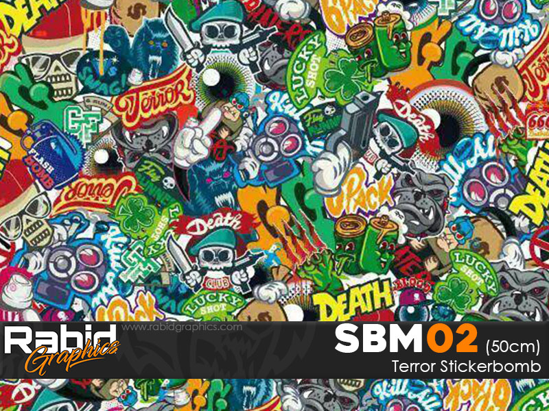 Terror Stickerbomb (50cm)