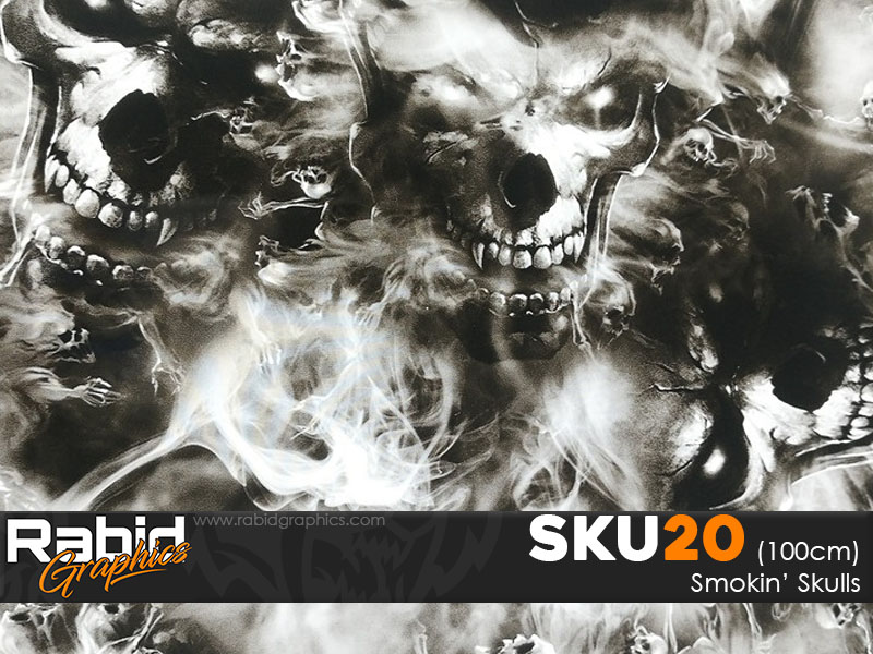 Smokin' Skulls (100cm)