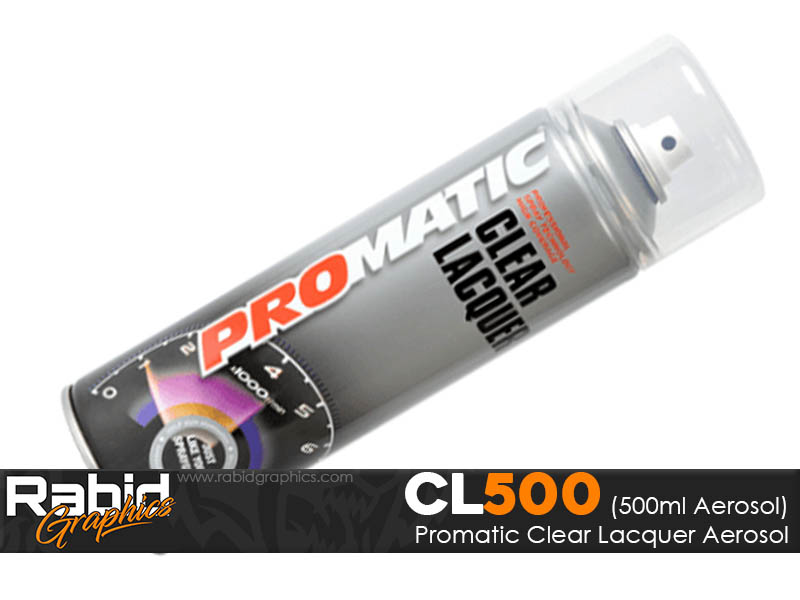 ProMATIC Aerosol Clear Lacquer (500ml)