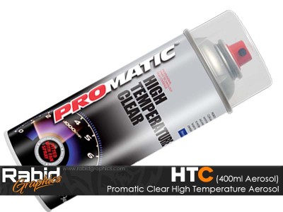 Promatic High Temperature Aerosol - Clear (400ml)